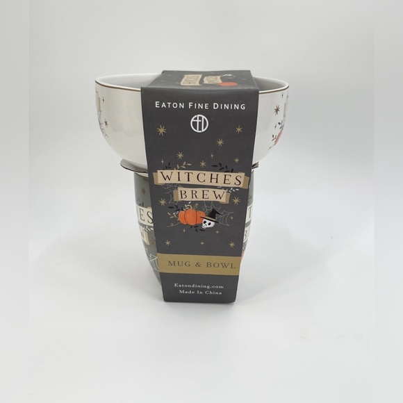 EATON FINE DINING “HOCUS POCUS”Halloween Bowl/Mug Set - Picture 4 of 4